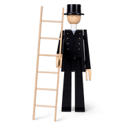 Kay Bojesen Chimney Sweeper, Black, H: 8.1"