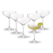 Holmegaard Cabernet Cocktail Glass, Clear, 9.8 Oz, 6 Pcs.