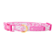 Frenchie Comfort Collar - Toile- Pink