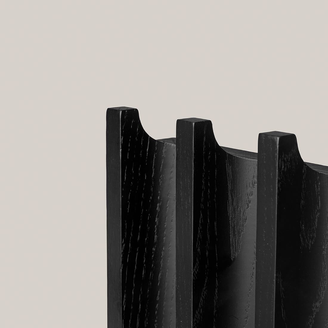 kristina dam studio column coat rack black 