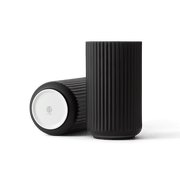 Lyngby Porcelæn Vase, Black
