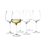 Holmegaard Bouquet Dessert Wine Glass, Clear, 10.8 Oz, 6 Pcs.
