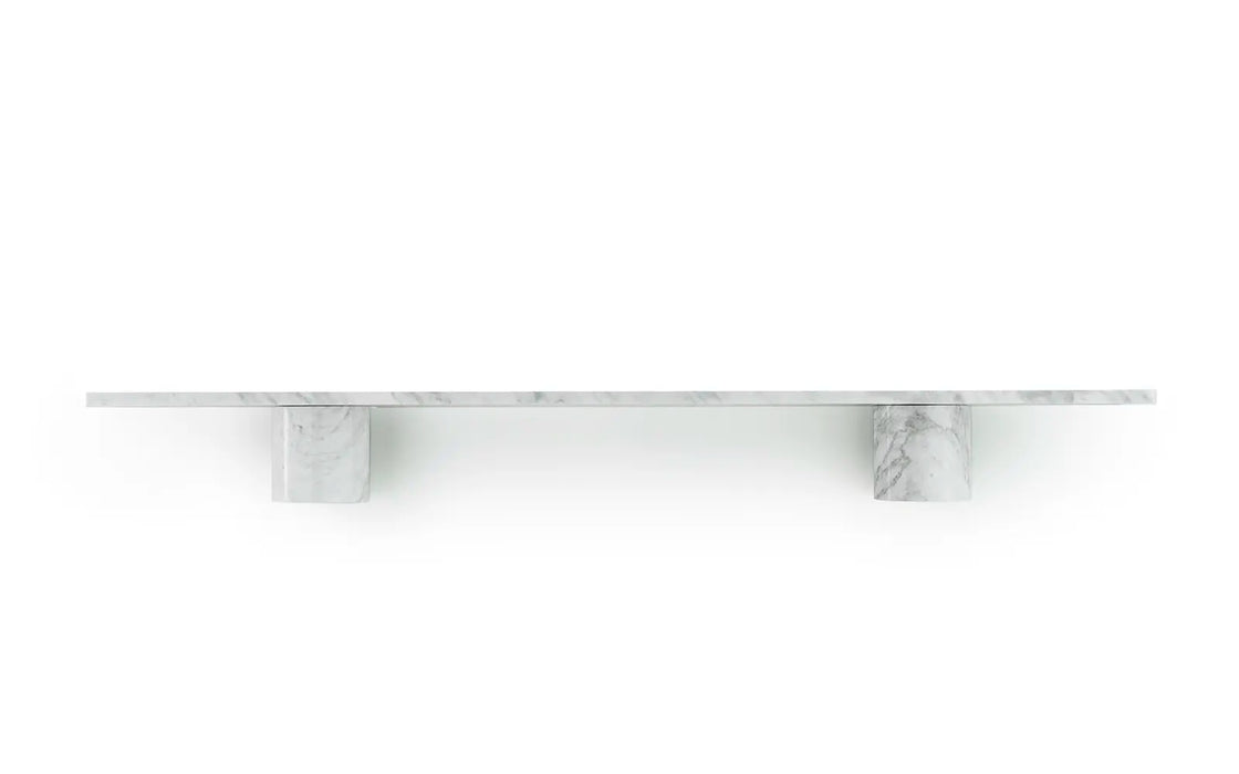 Sten Shelf 120 cm White Marble