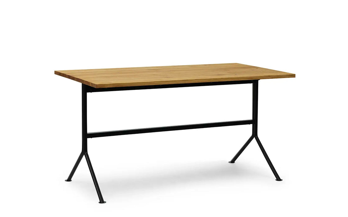 Kip Desk Black Steel