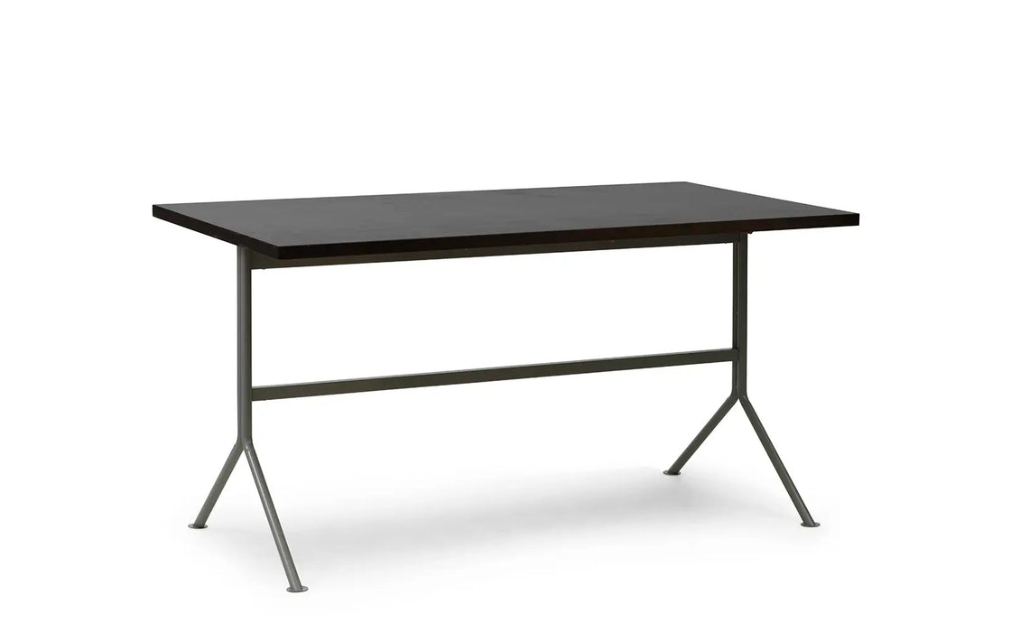 Kip Desk Grey Steel