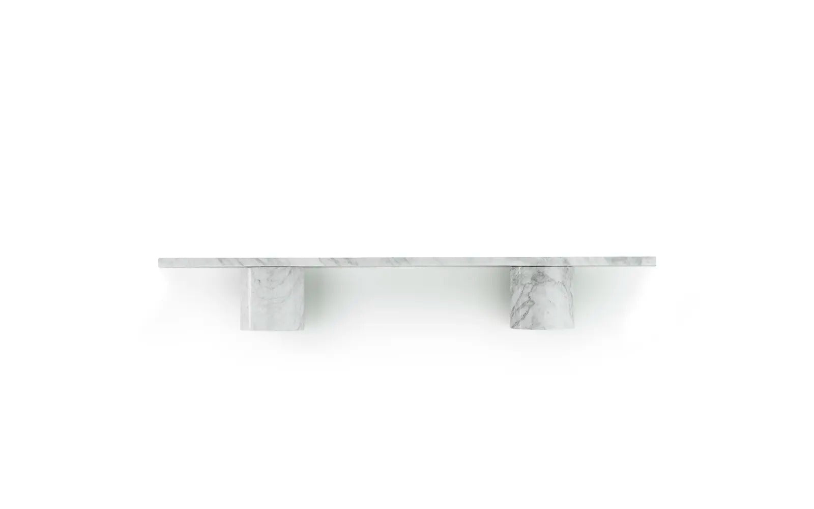 Sten Shelf 80 cm White Marble