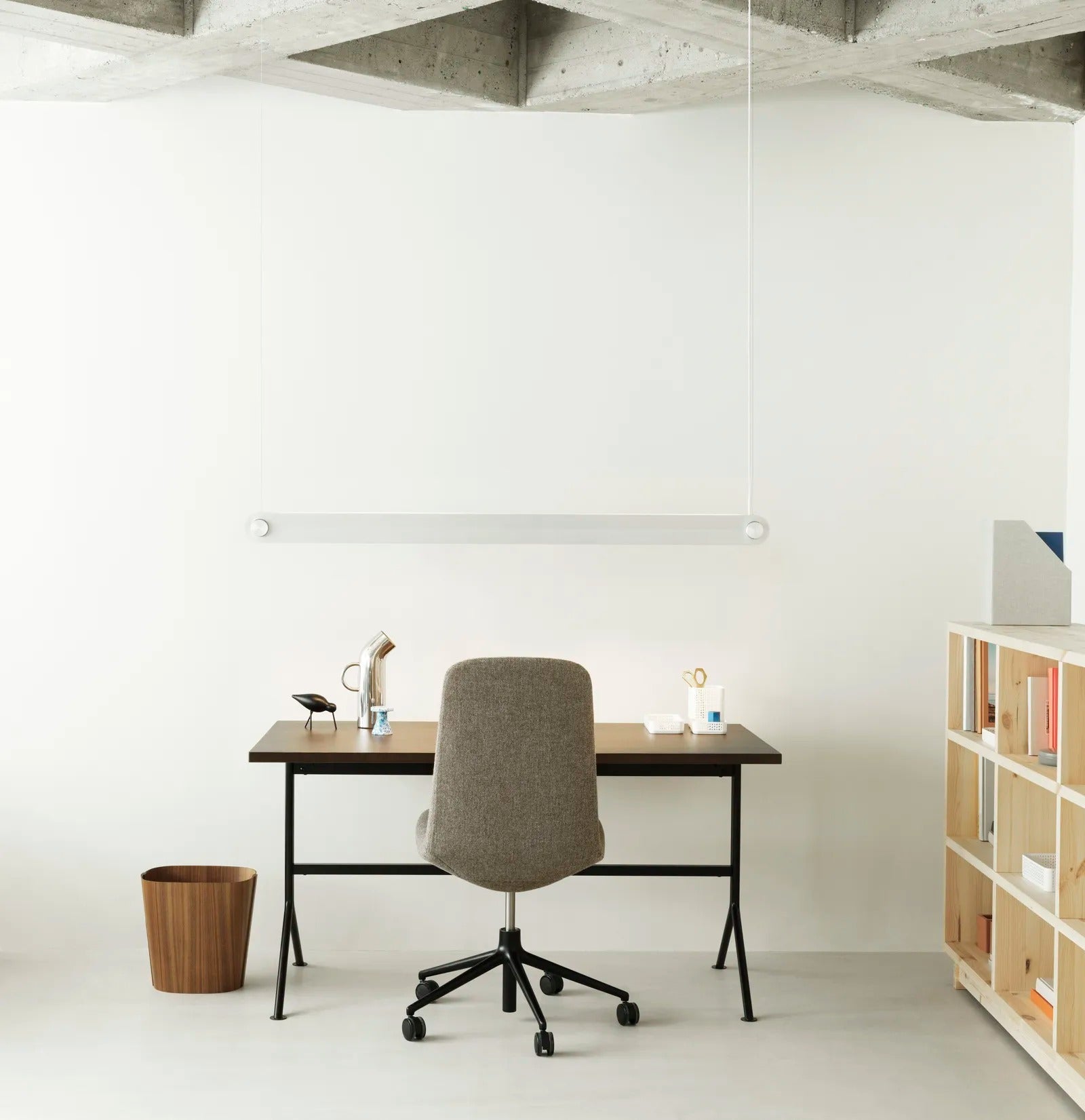 Kip Desk Black Steel