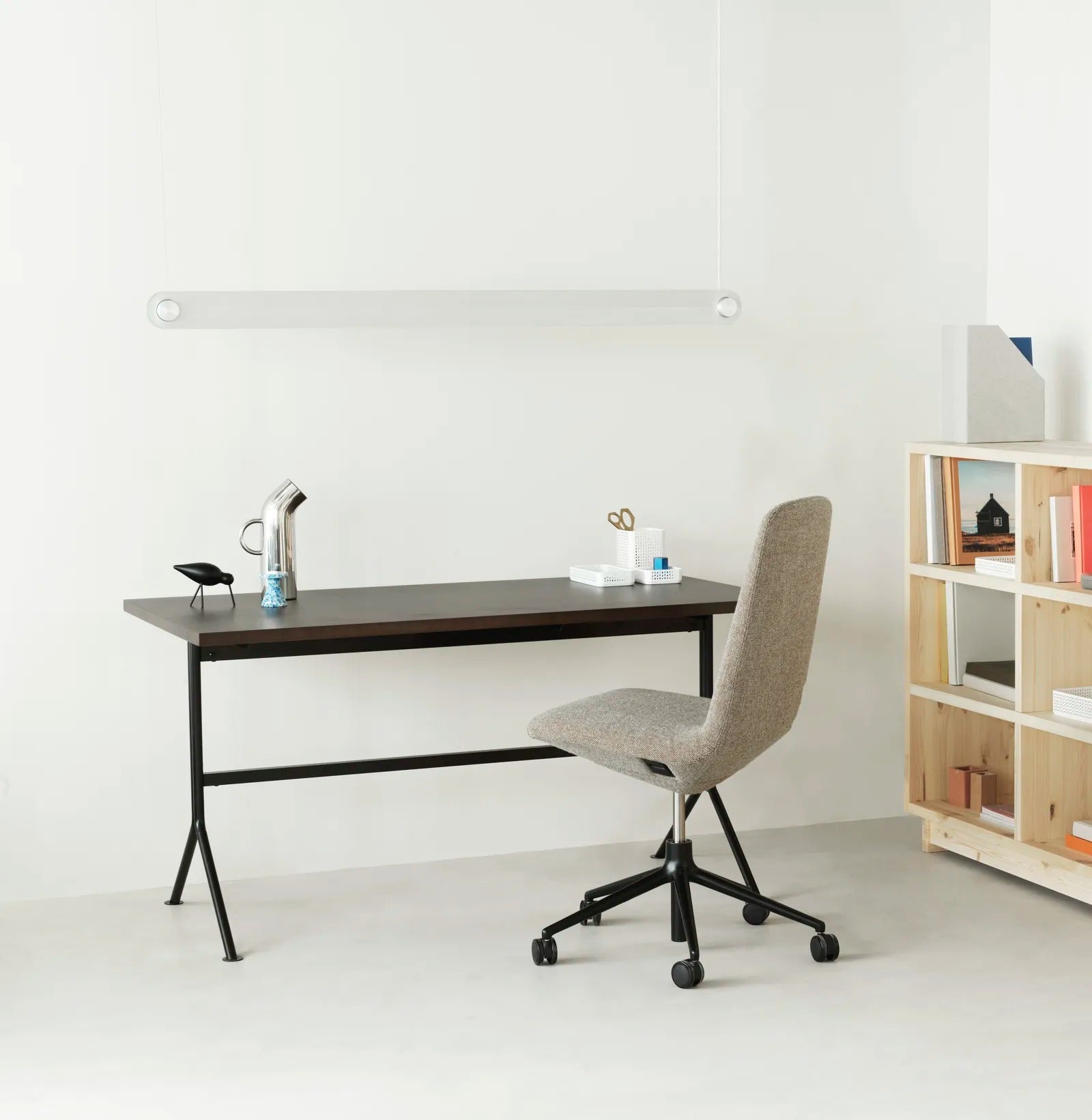 Kip Desk Black Steel