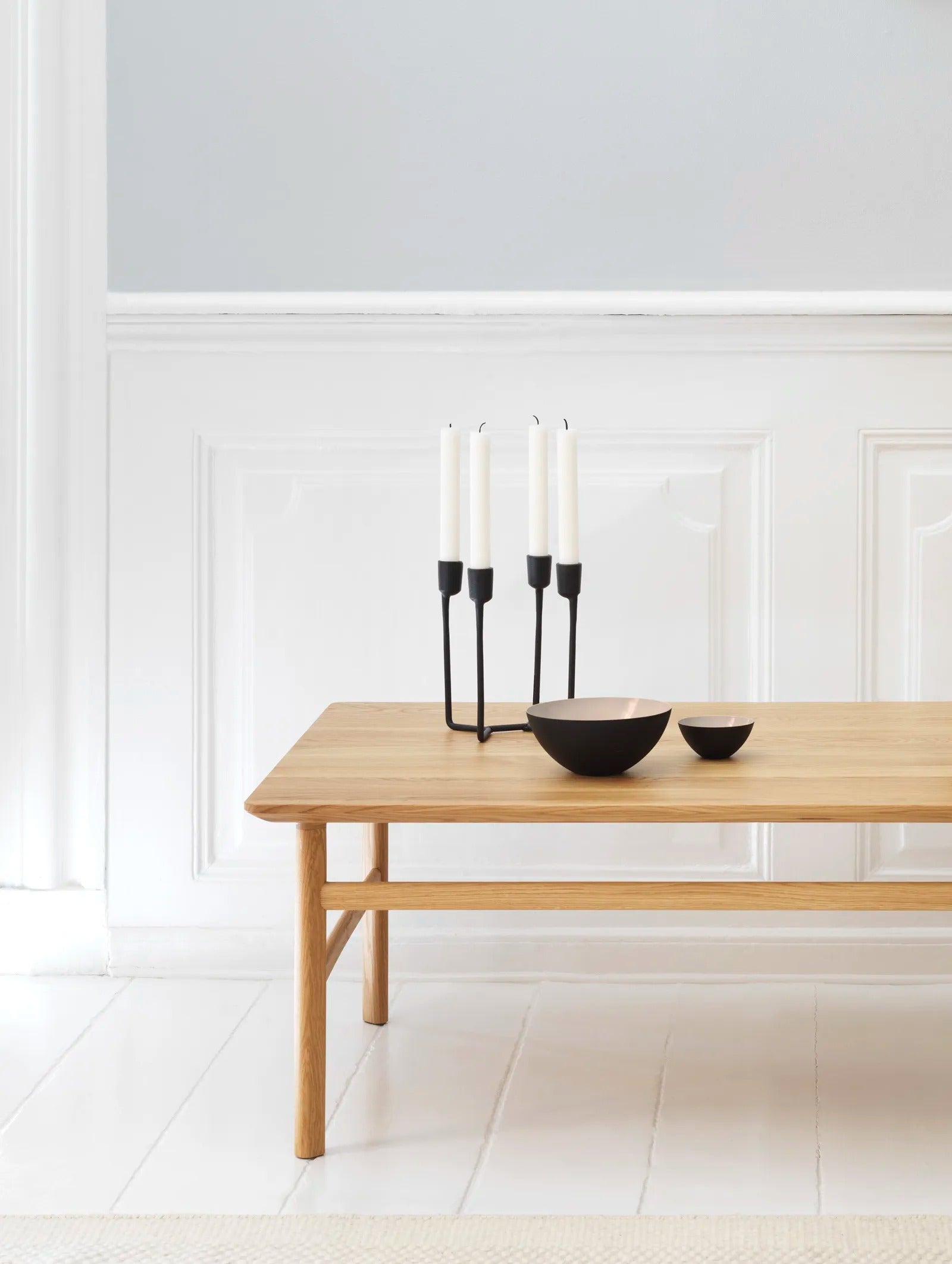Grow Table 70 x 120 cm. Stained Oak