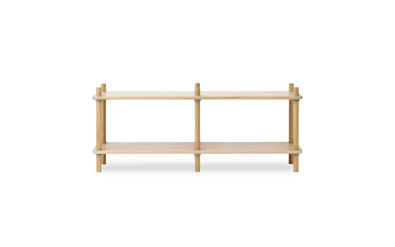 Jam Bookcase 6 poles Oak/grey
