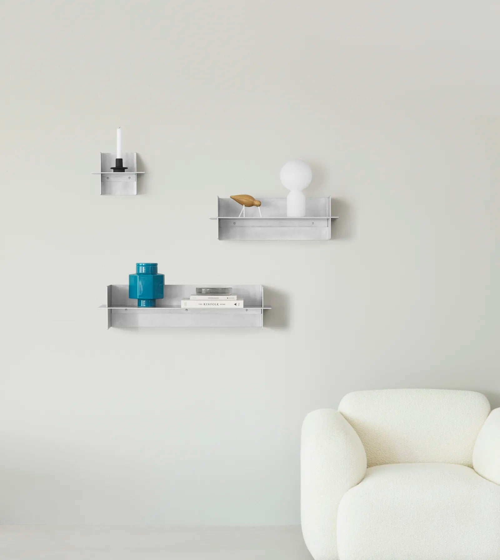 Alu Shelf 25 cm