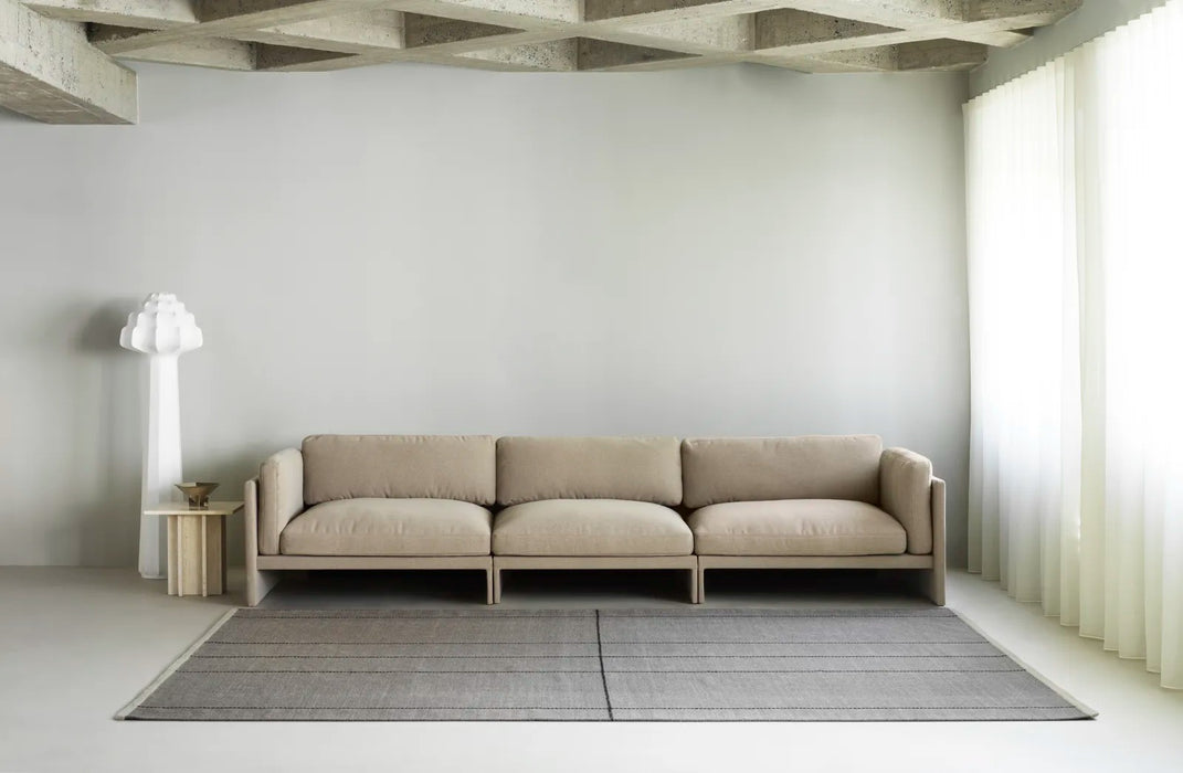 Seam Rug 200x300 cm Grey Tones