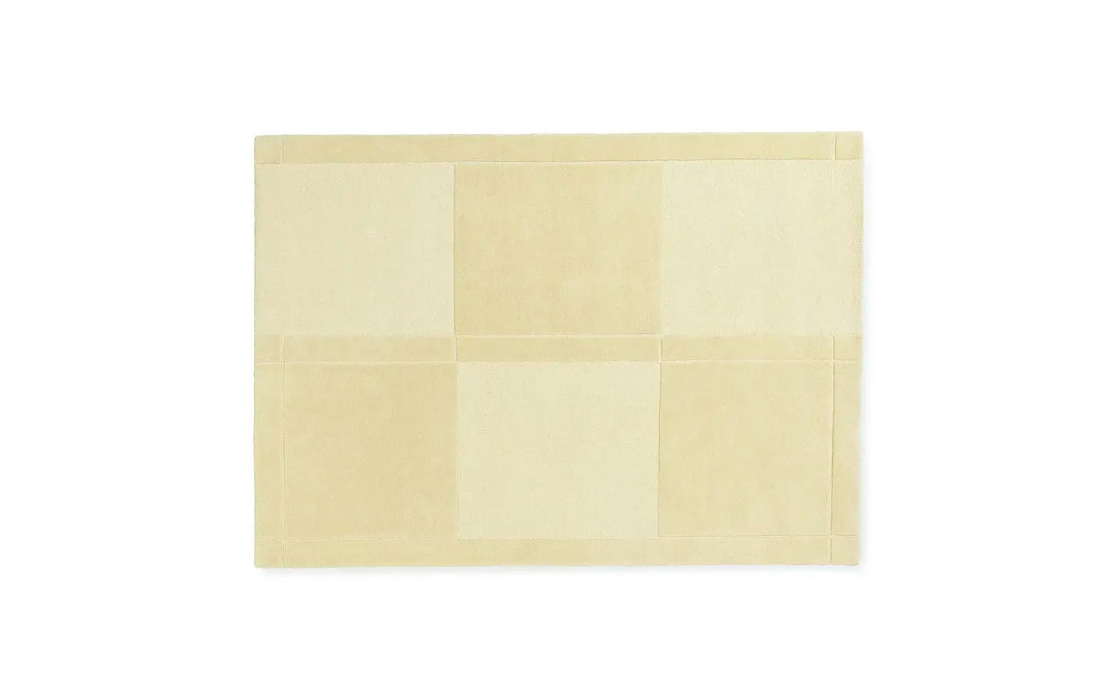 Level Rug 170x240 cm Light Yellow