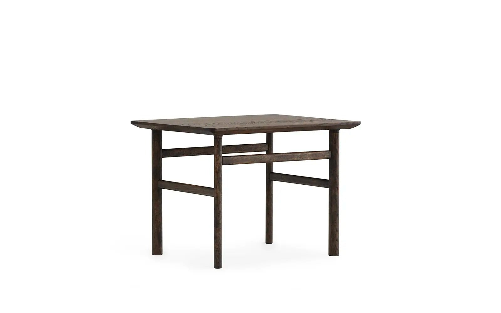 Grow Table 50 x 60 cm. Stained Oak