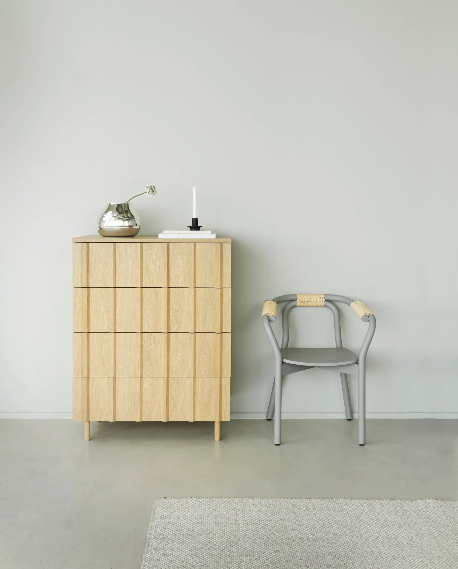 Normann Copenhagen Rib Dresser, Soft Black Rib