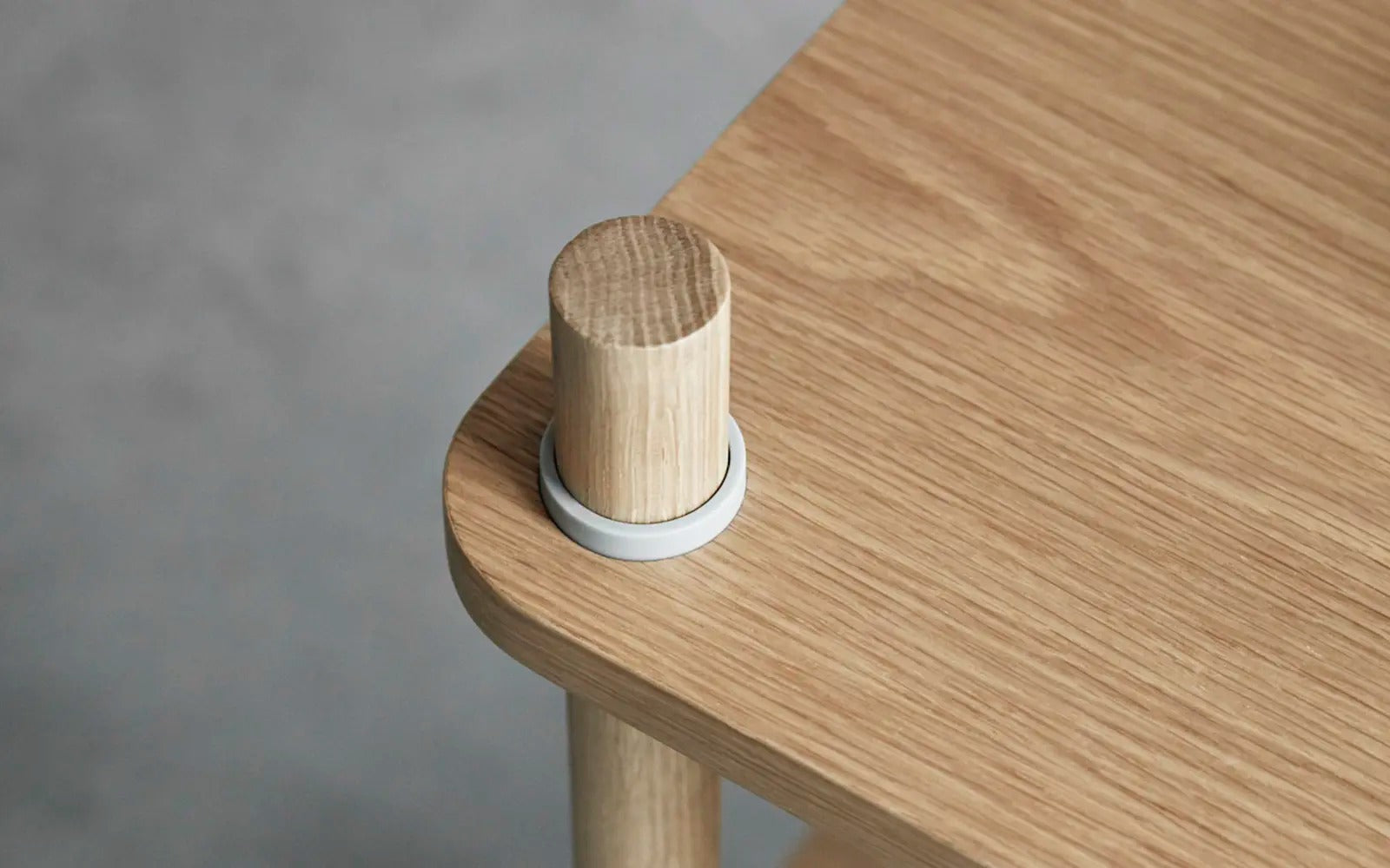 Jam Bookcase 8 poles Oak/grey