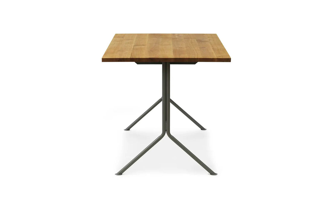Kip Desk Grey Steel