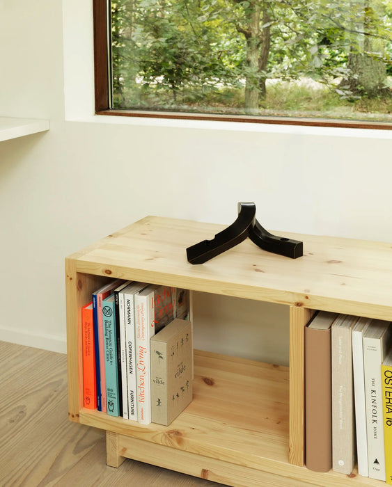 Fyr Bookcase Low Pine