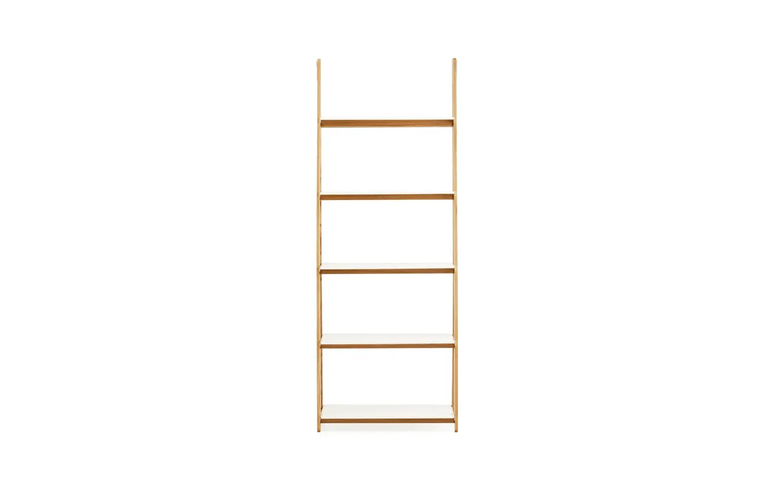 One Step Up Bookcase High White