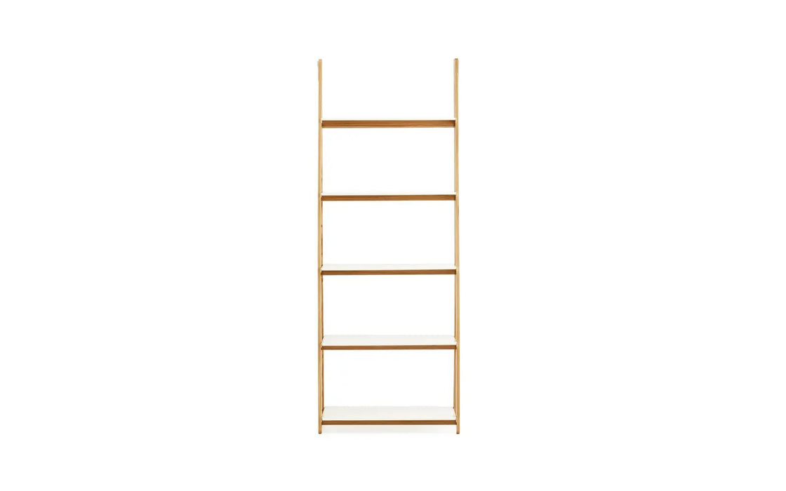One Step Up Bookcase High White
