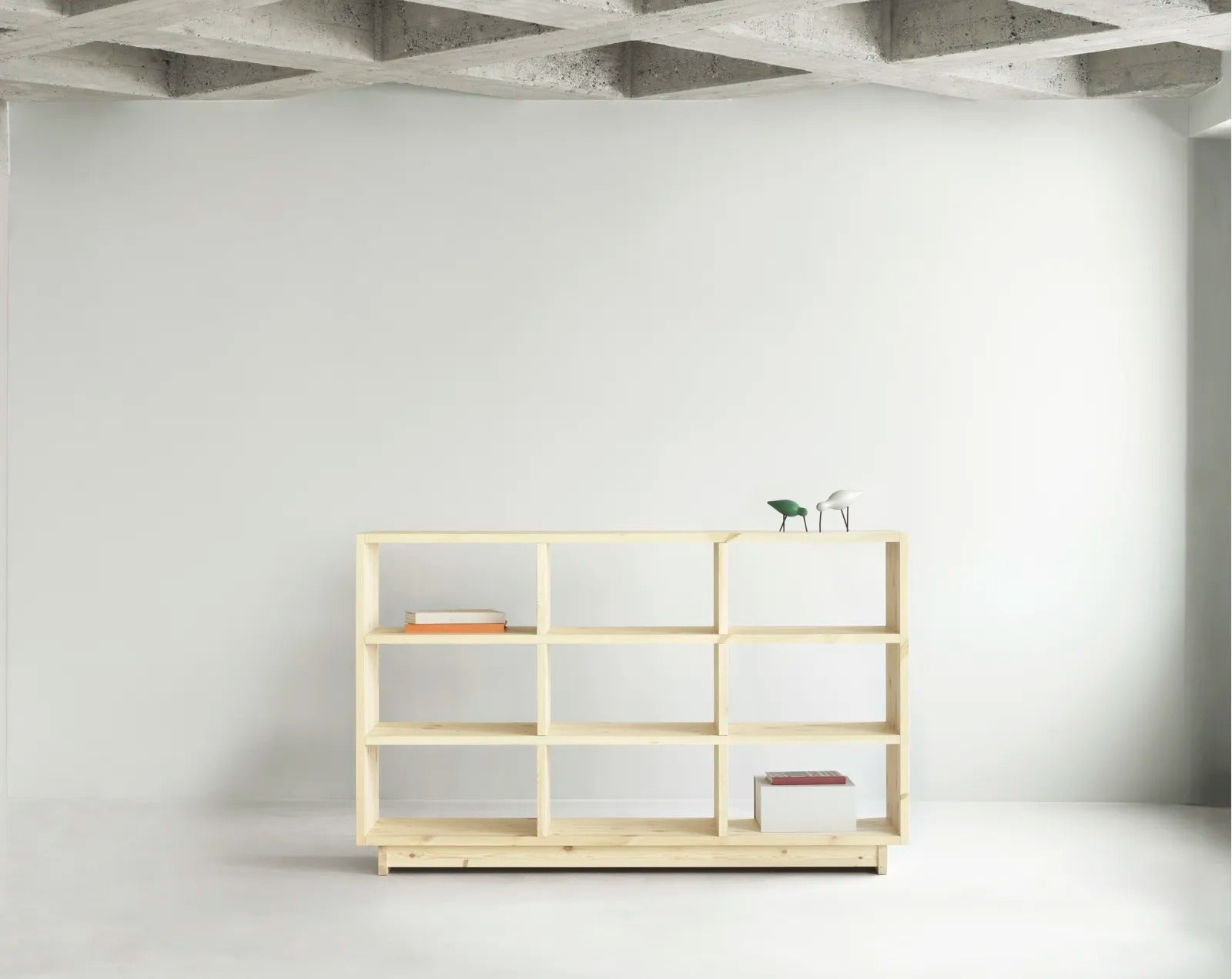 Fyr Bookcase High Pine