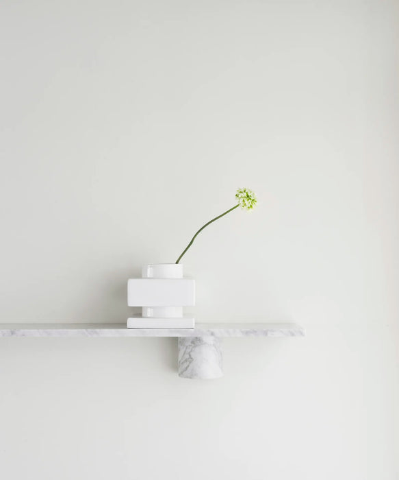 Sten Shelf 120 cm White Marble