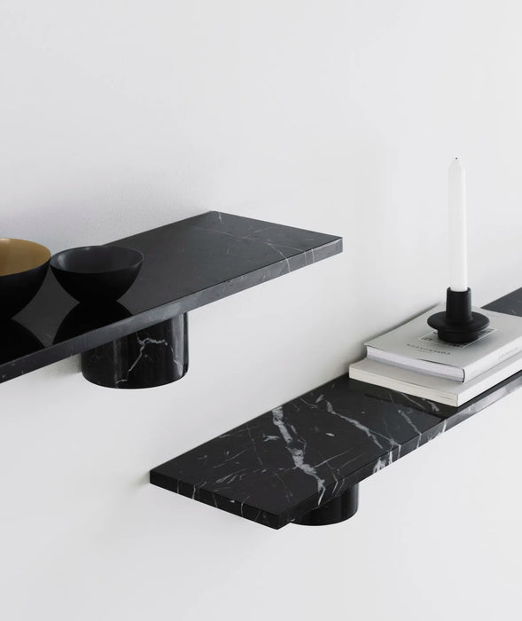 Sten Shelf 120 cm Black Marble