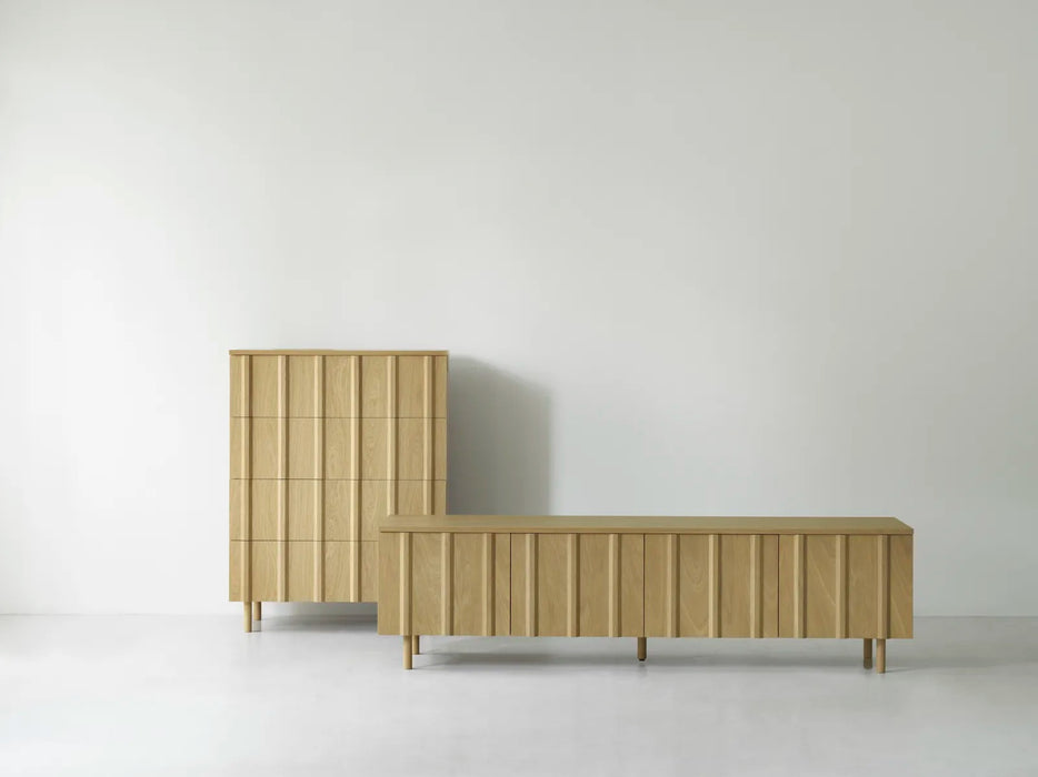 Rib Sideboard Low