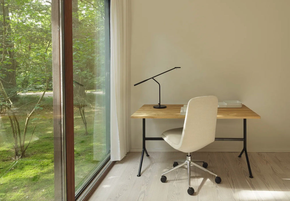 Kip Desk Grey Steel