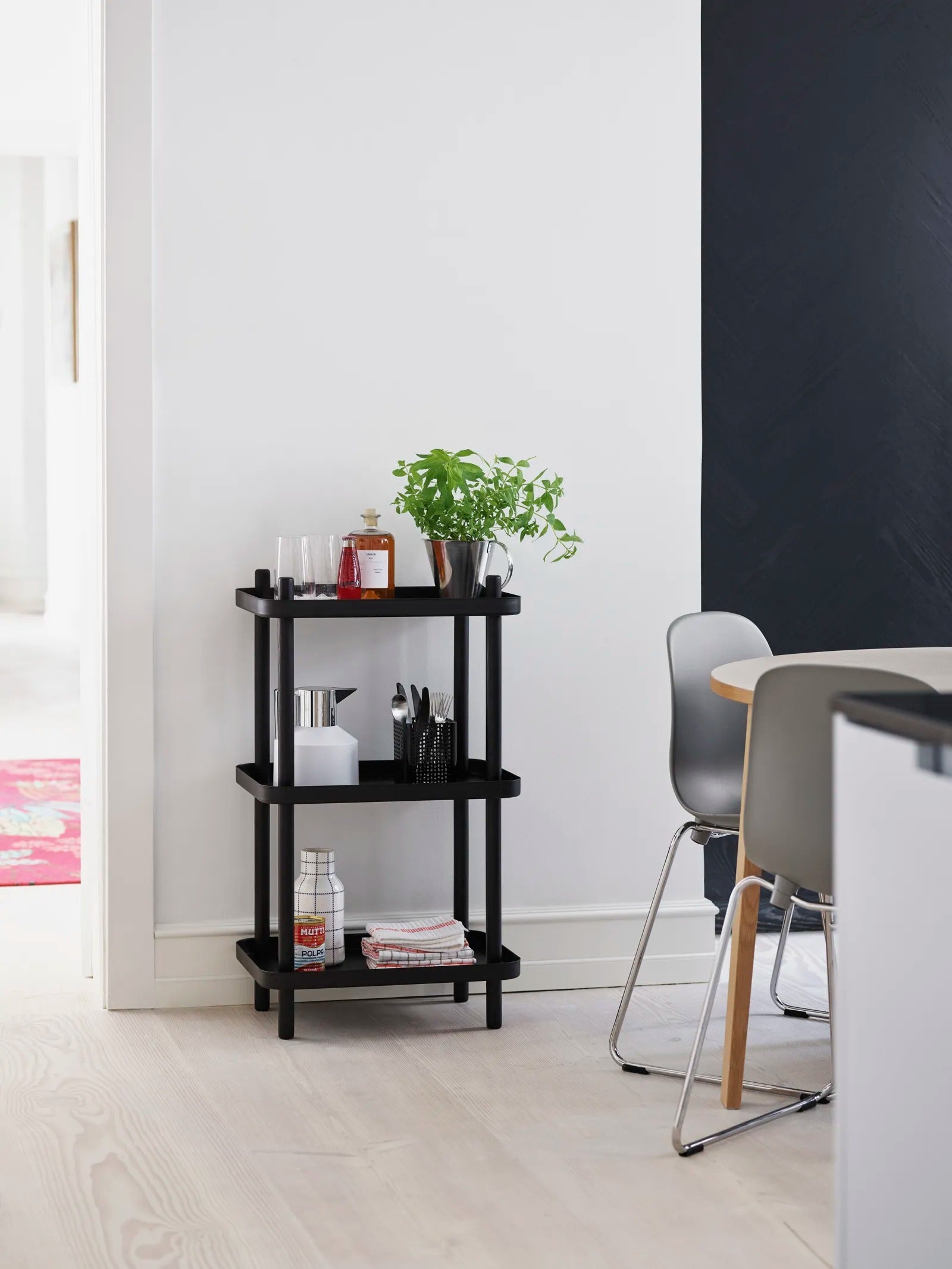 Block Shelf Black/Black