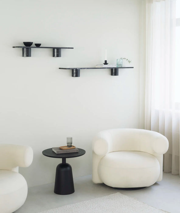 Sten Shelf 120 cm Black Marble