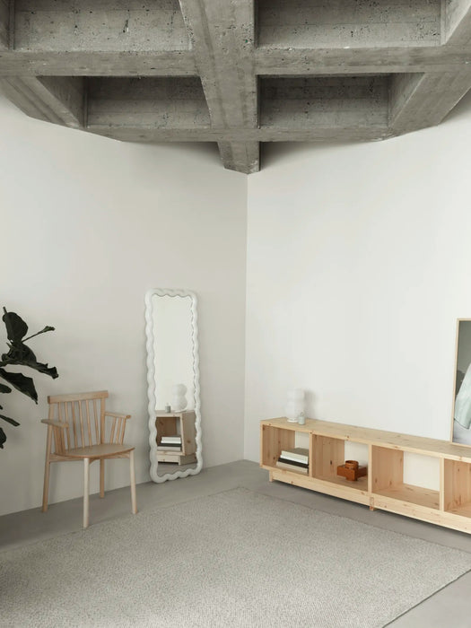Fyr Bookcase Low Pine