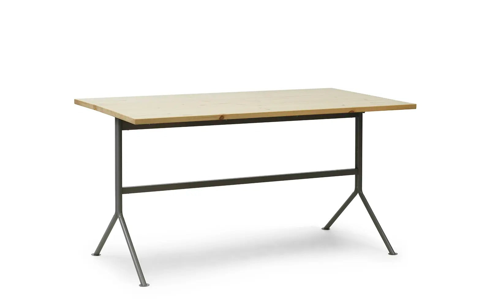 Kip Desk Grey Steel