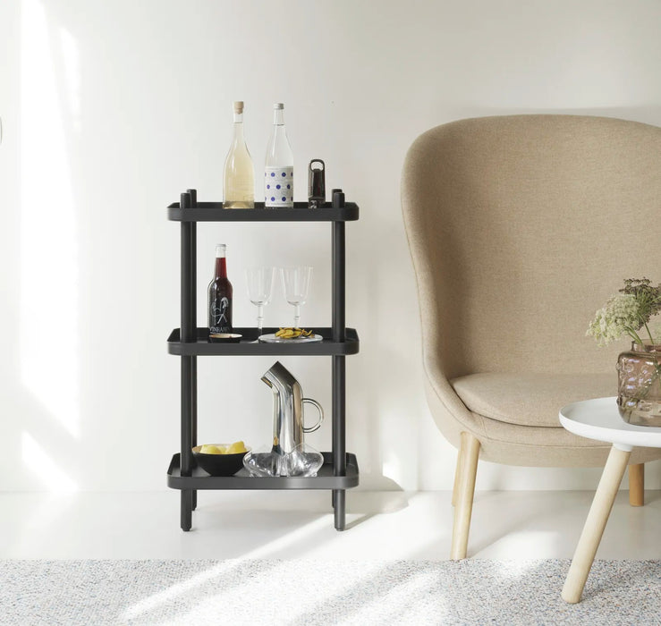 Block Shelf Black/Black