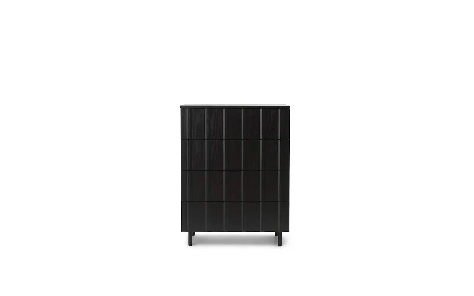 Rib Dresser w. 4 Drawers