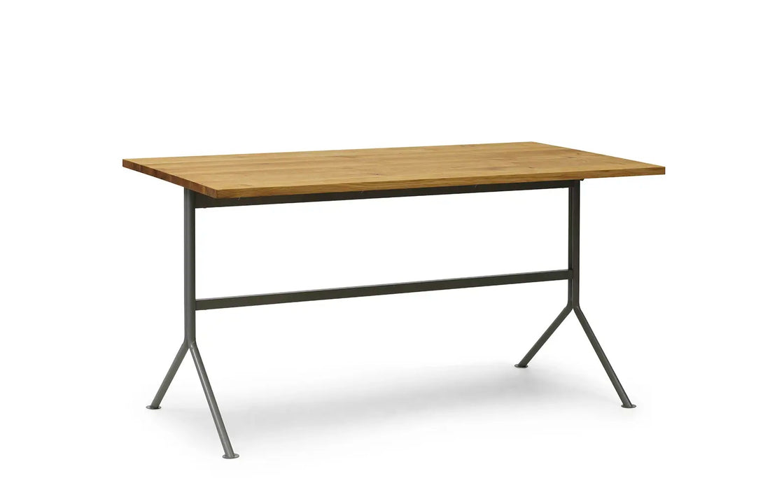 Kip Desk Grey Steel
