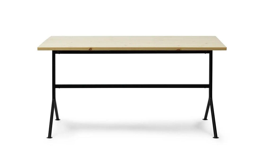 Kip Desk Black Steel
