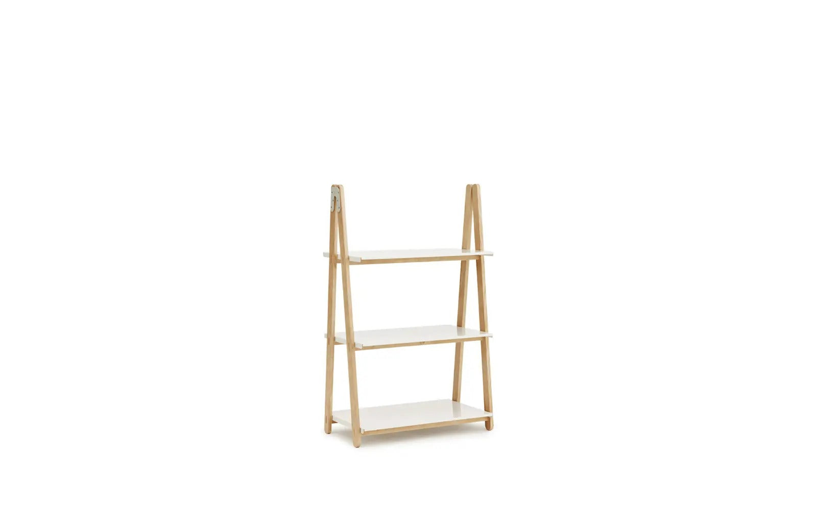 One Step Up Bookcase Low White