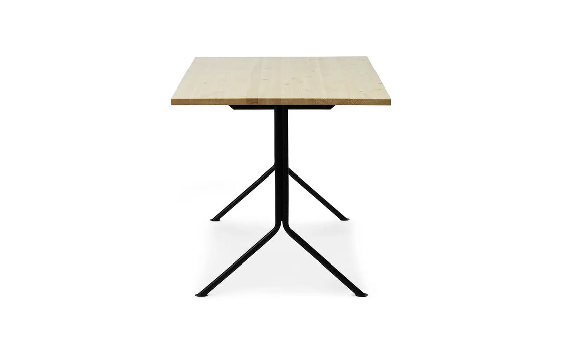 Kip Desk Black Steel