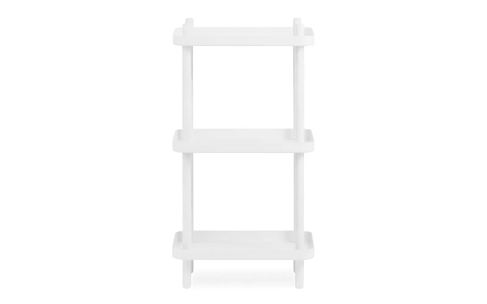 Block Shelf White/White
