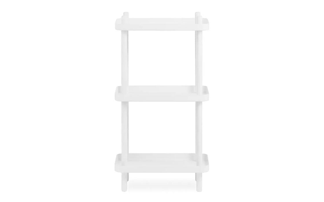 Block Shelf White/White