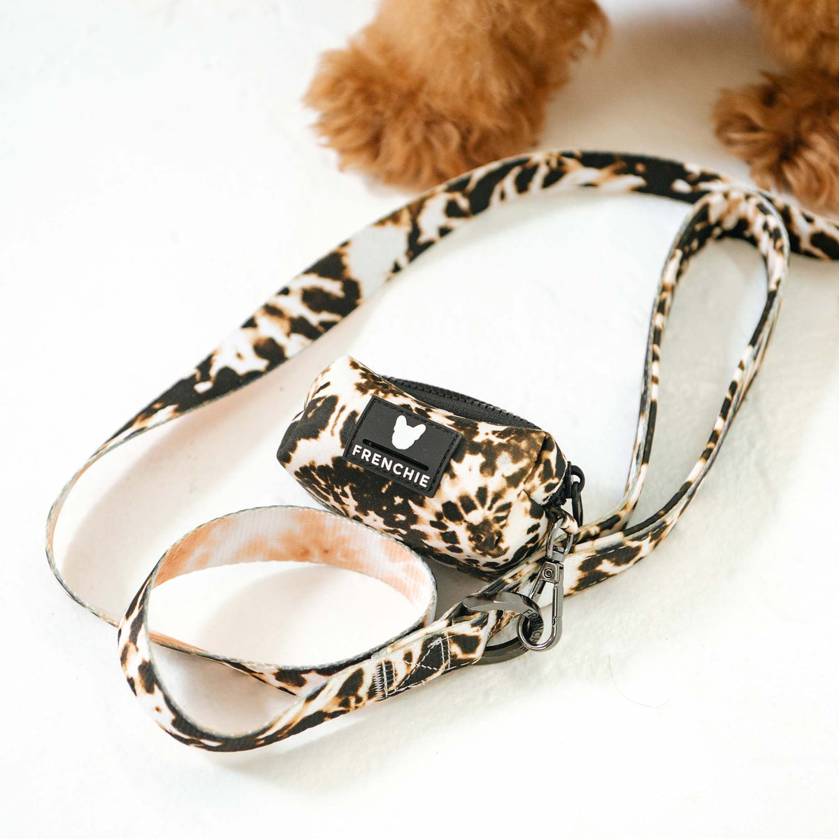 Frenchie Comfort Leash - Earthy Tie Dye