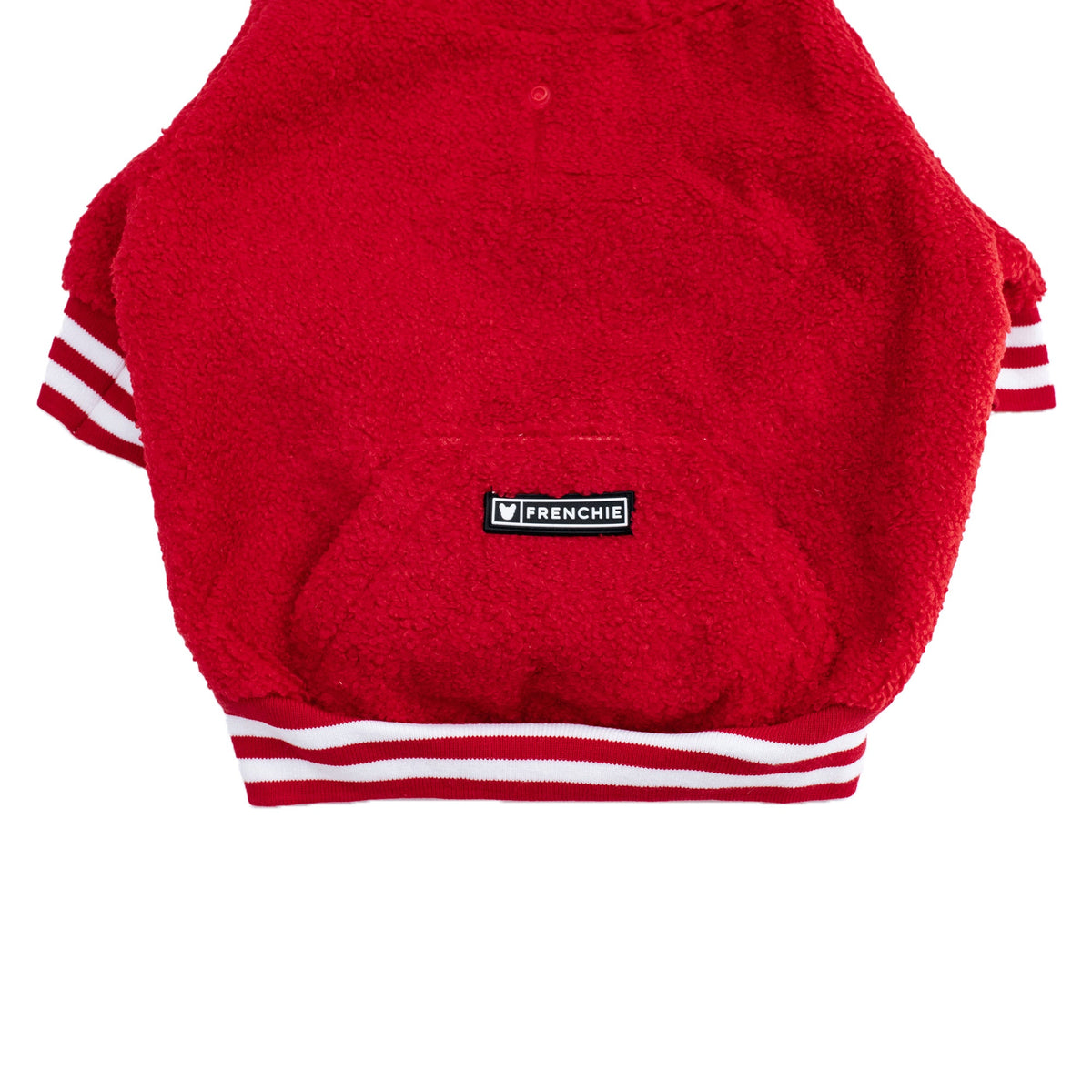 Frenchie Dog Hoodie - Teddy Red