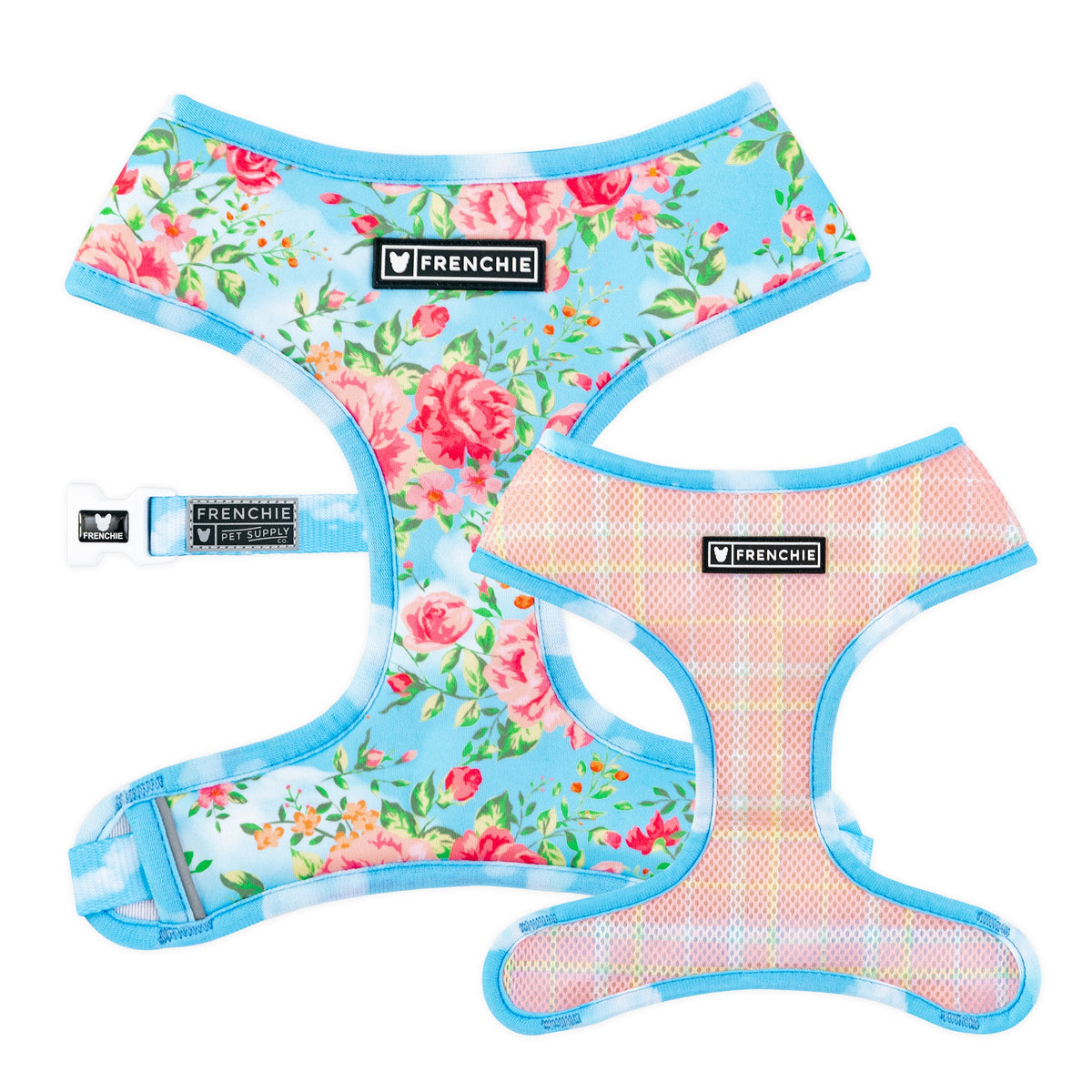 Frenchie Duo Reversible Harness - Secret Garden