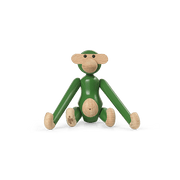 Kay Bojesen Vintage Monkey, Mini, Green, H: 3.7"