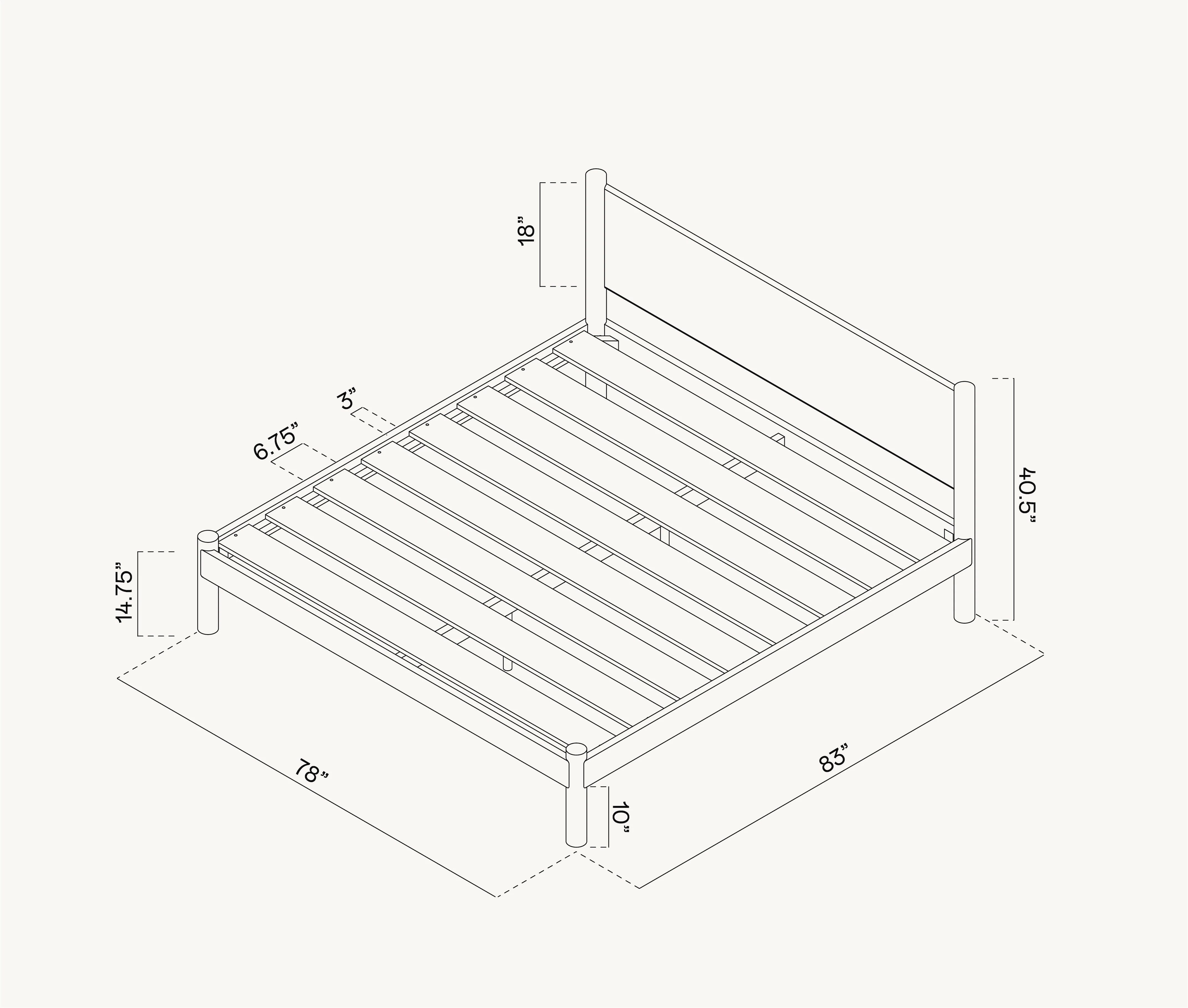 The Architect Bed Frame