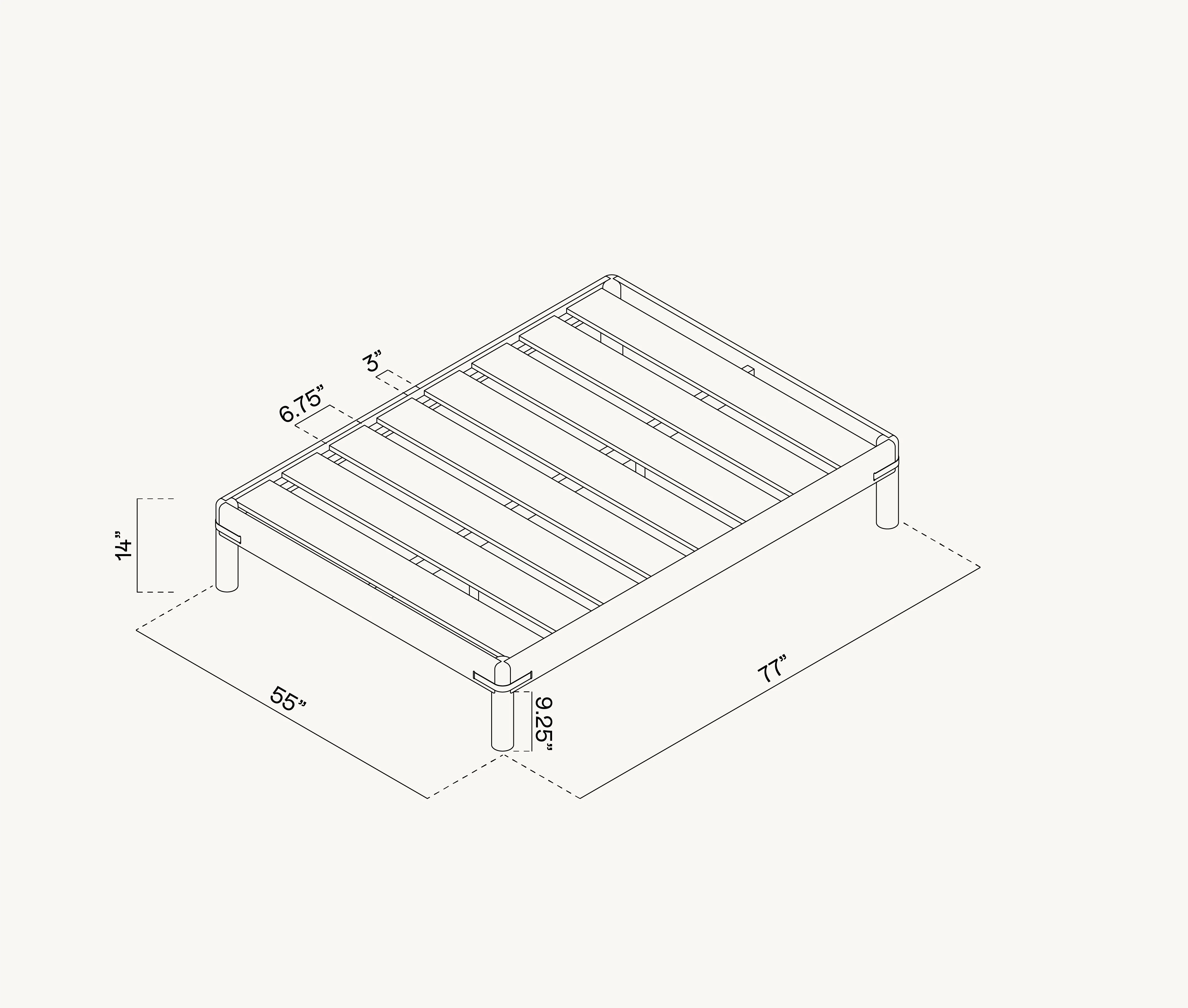 The Architect Bed Frame