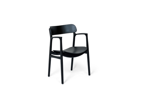 Asger Chair - Black-Painted Beech