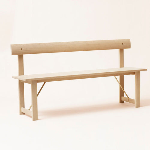 Form & Refine Position Bench, White Oak