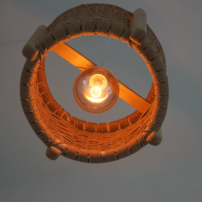 Hanging Lamp - Ash - Danish Cord